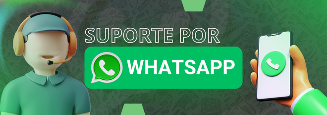 Suporte por whatsapp